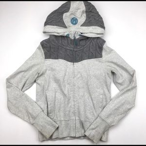 Lululemon Fireside Cable Knit Hoodie Sz 6